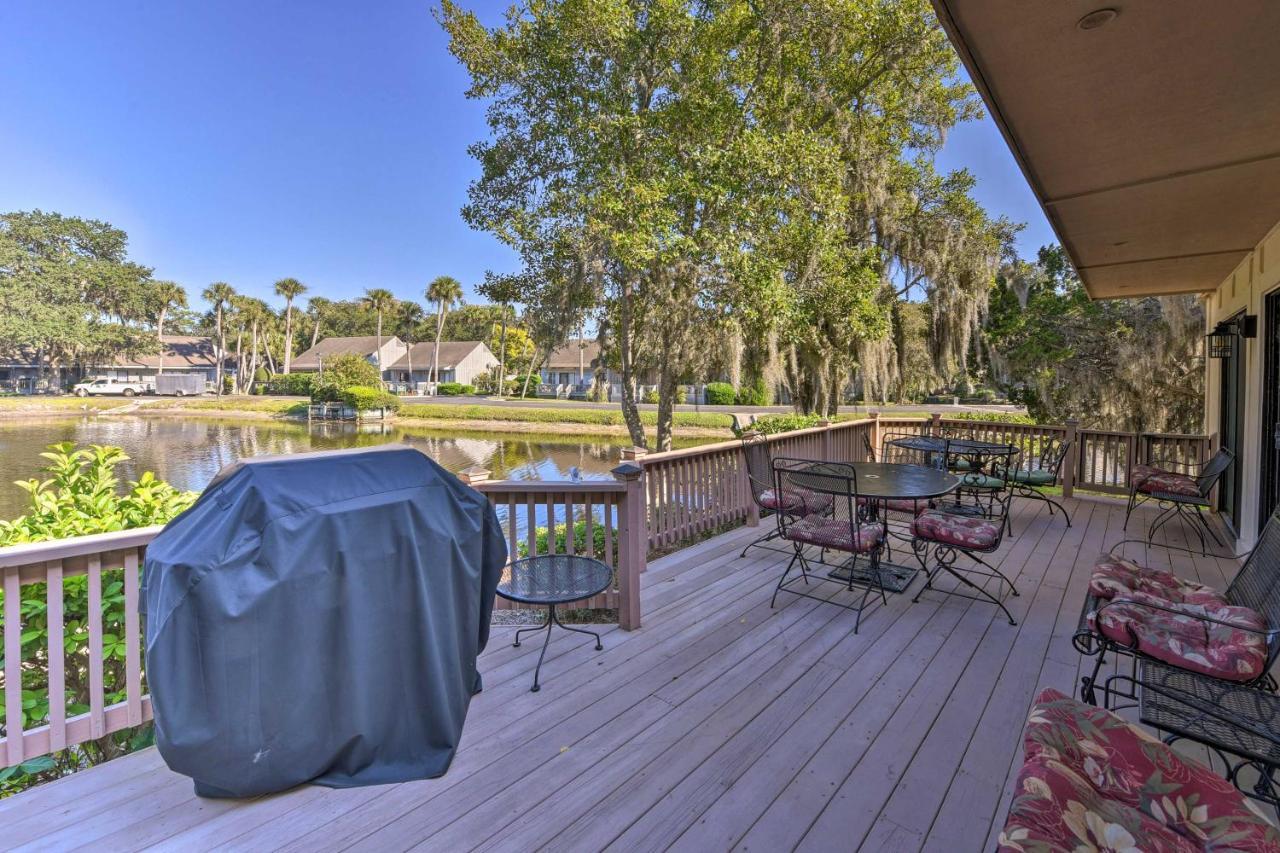 Palmetto Dunes Villa With Deck And Lagoon Views! Hilton Head Island Buitenkant foto